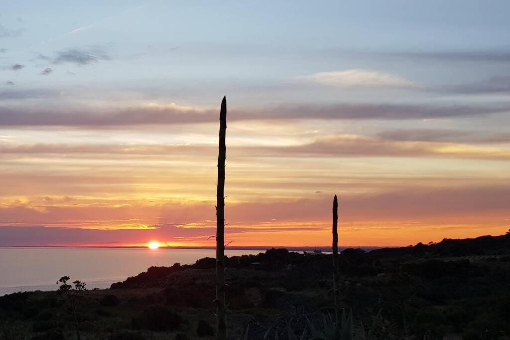 J M Villa Al Mare Con Veduta Spettacolare シャッカ エクステリア 写真